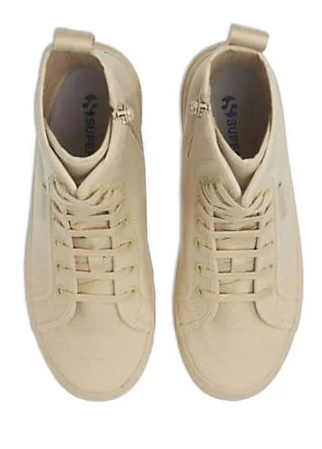 Alphina Vegan Faux Leather Boots by Superga Look Again