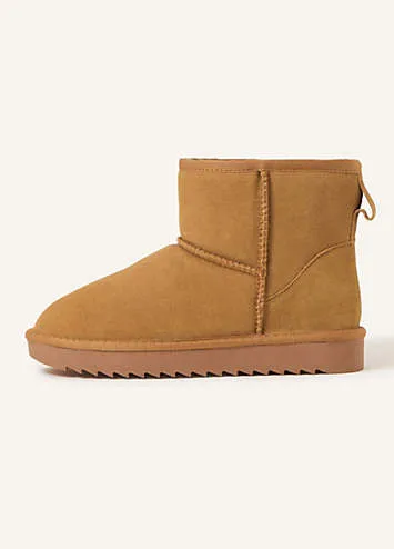 Chic Mid Suede Boots by Grattan