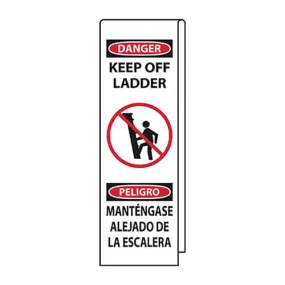 Accuform® KLB763 Ladder Shield OSHA Danger Wrap: KEEP