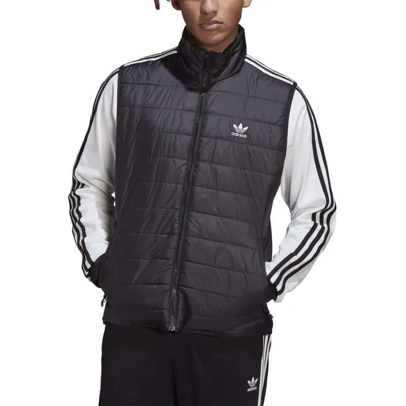 adidas Originals Padded Stand Collar Puffer Vest Men's - Black (HL9217)