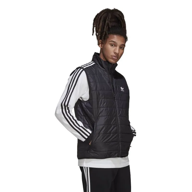 adidas Originals Padded Stand Collar Puffer Vest Men's - Black (HL9217)