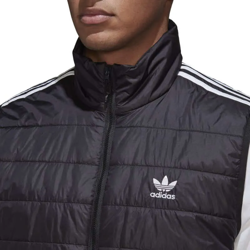 adidas Originals Padded Stand Collar Puffer Vest Men's - Black (HL9217)