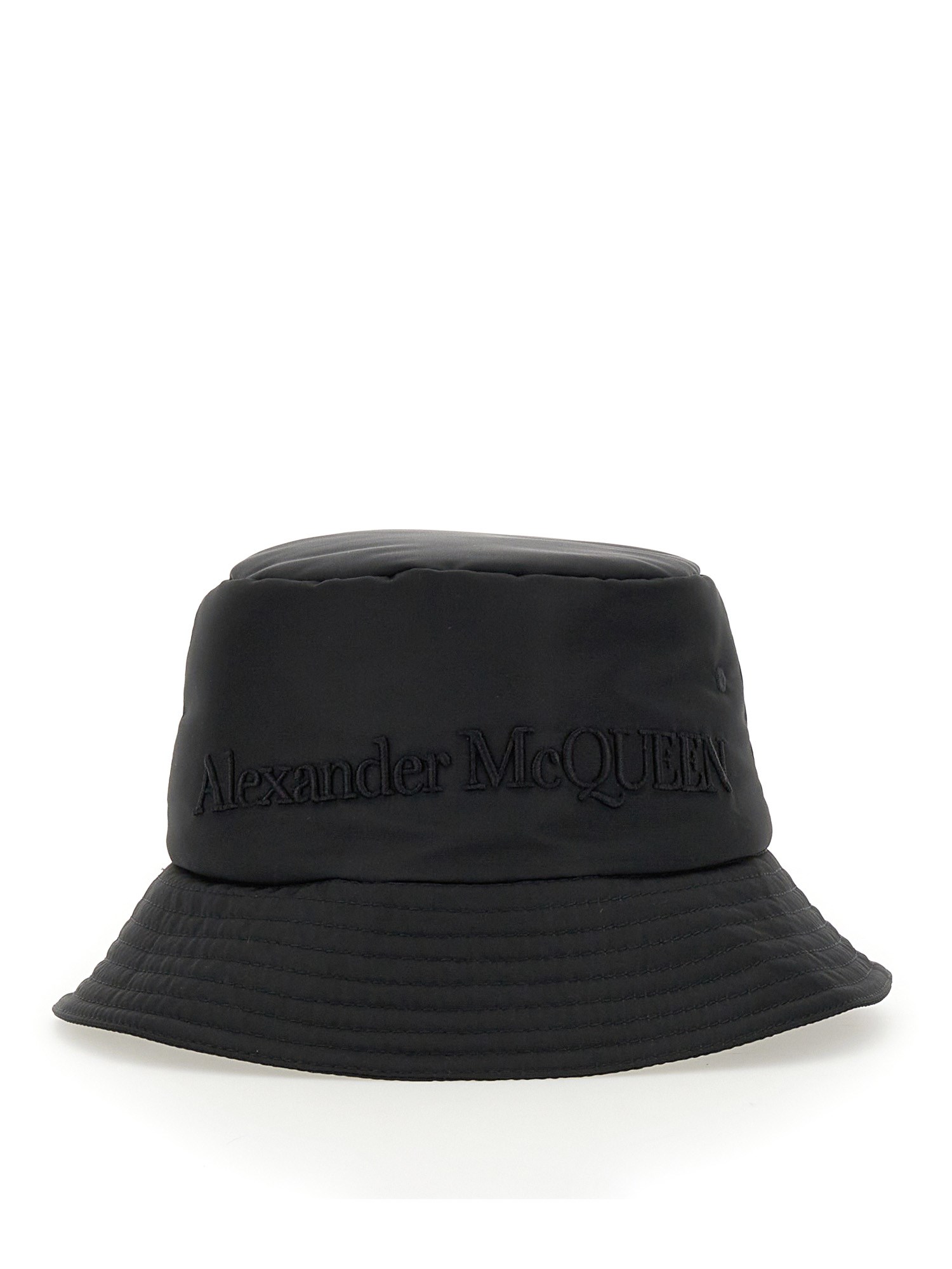 Bucket Hat with Embroidered Logo by ALEXANDER McQUEEN