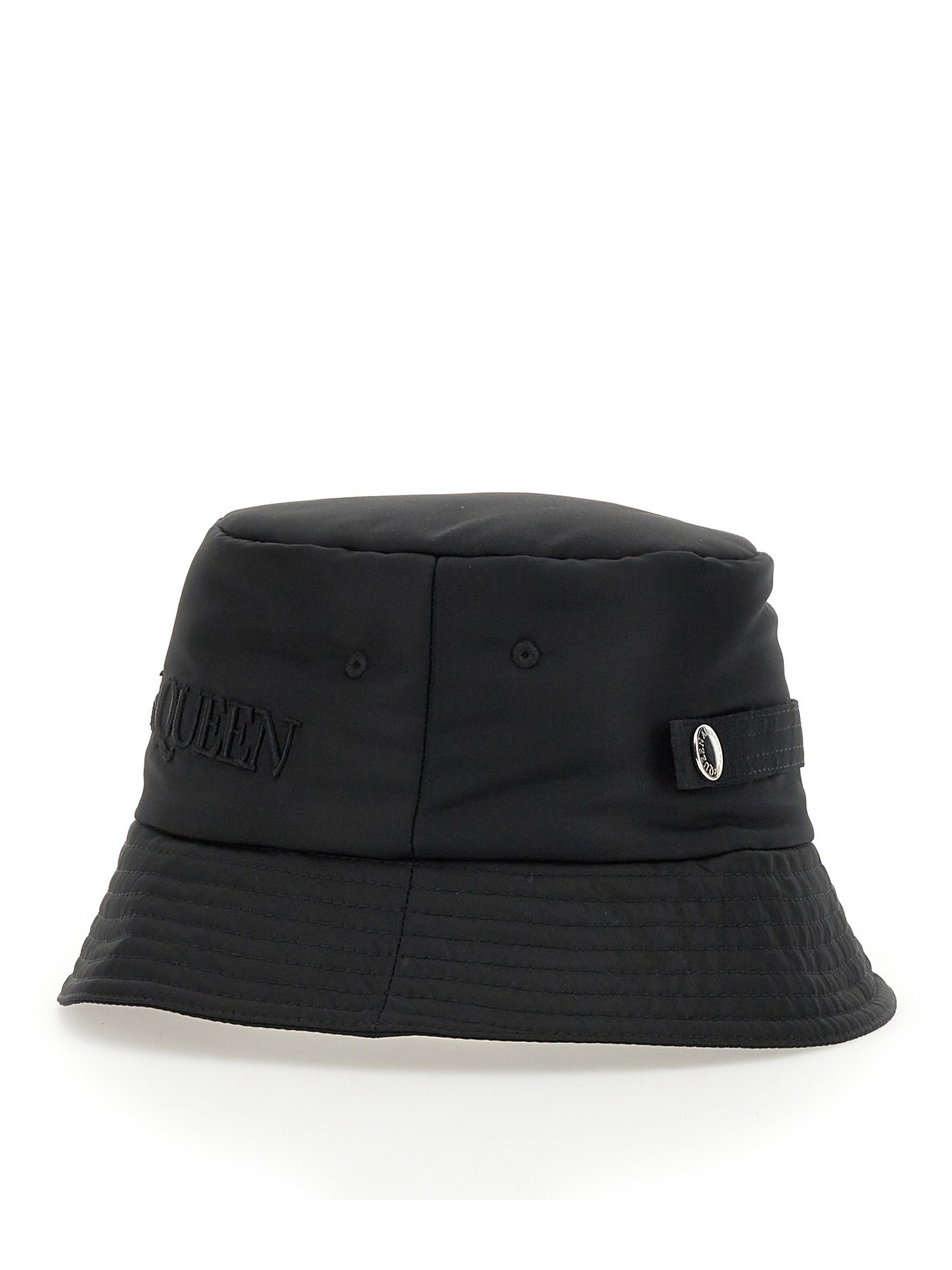 Bucket Hat with Embroidered Logo by ALEXANDER McQUEEN