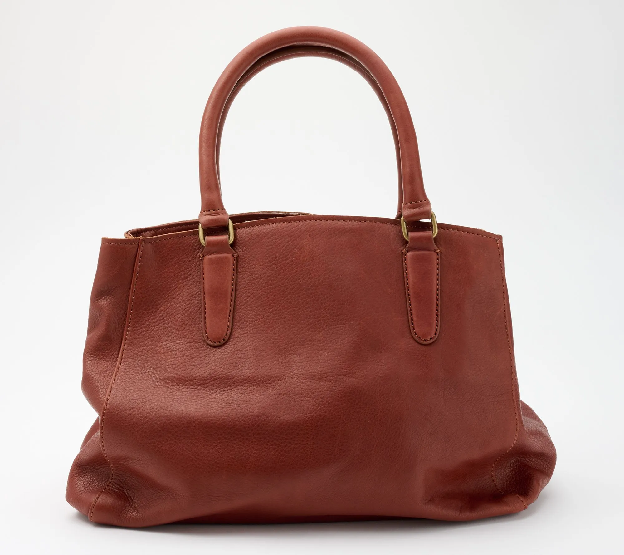 American Leather Co. Lavina Leather Satchel