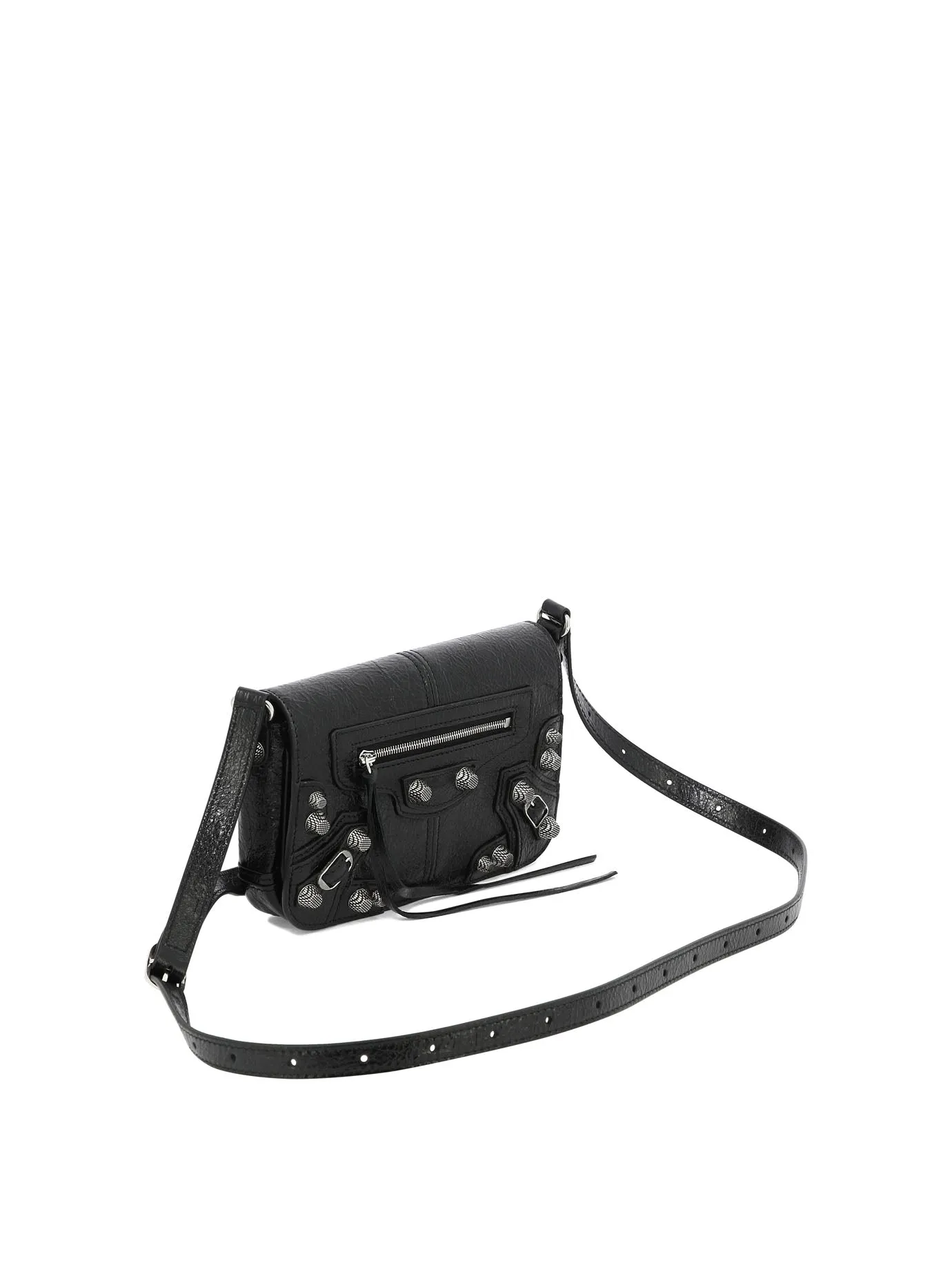 Luxury BALENCIAGA Lamb Leather Crossbody Bag