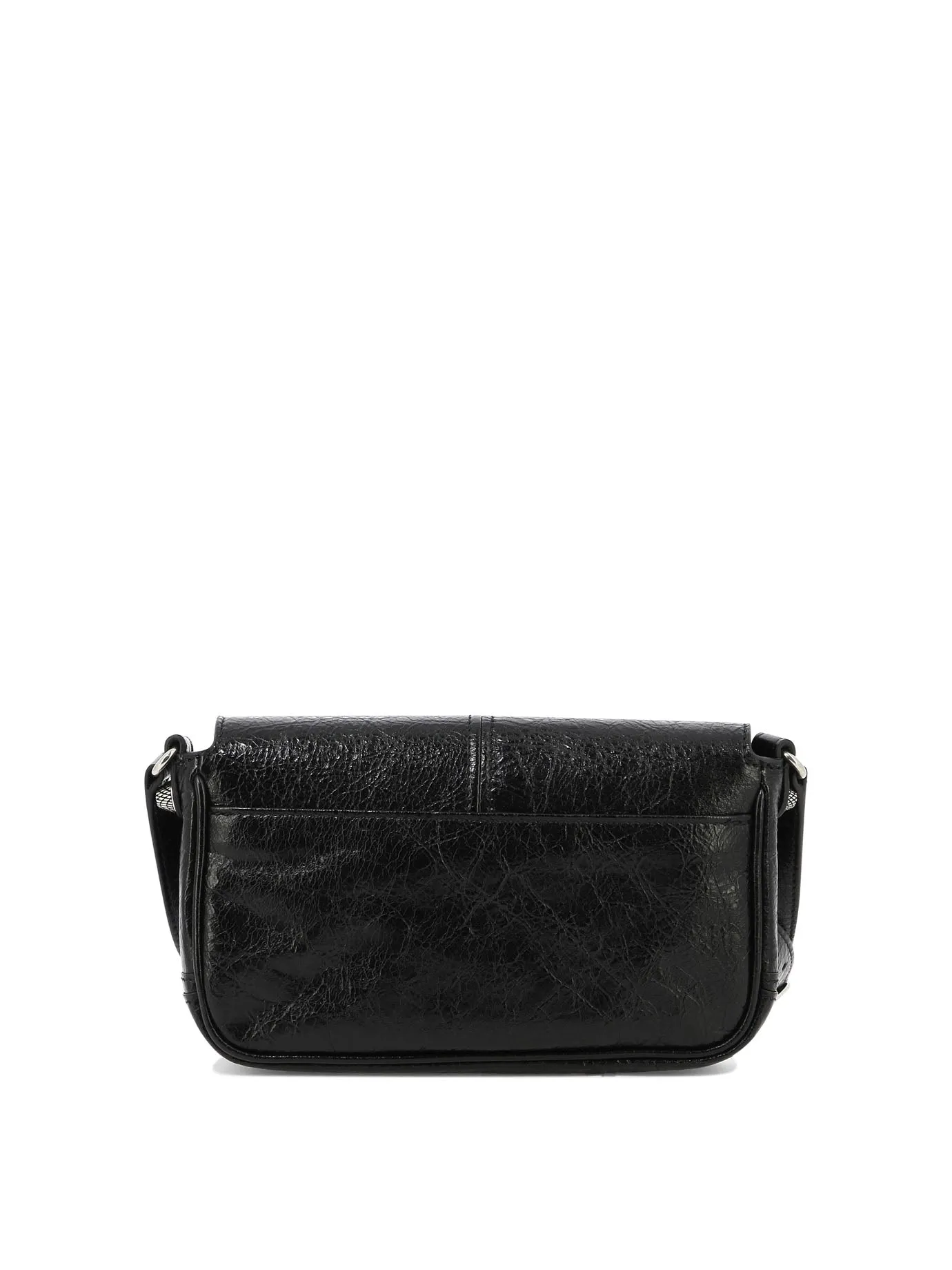 Luxury BALENCIAGA Lamb Leather Crossbody Bag