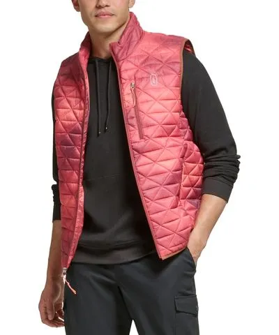 Men's Delta Diamond Quilted Packable Puffer Vest by Bass Outdoor