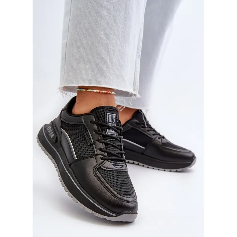 Big Star Women's Sneakers NN274A090 Black