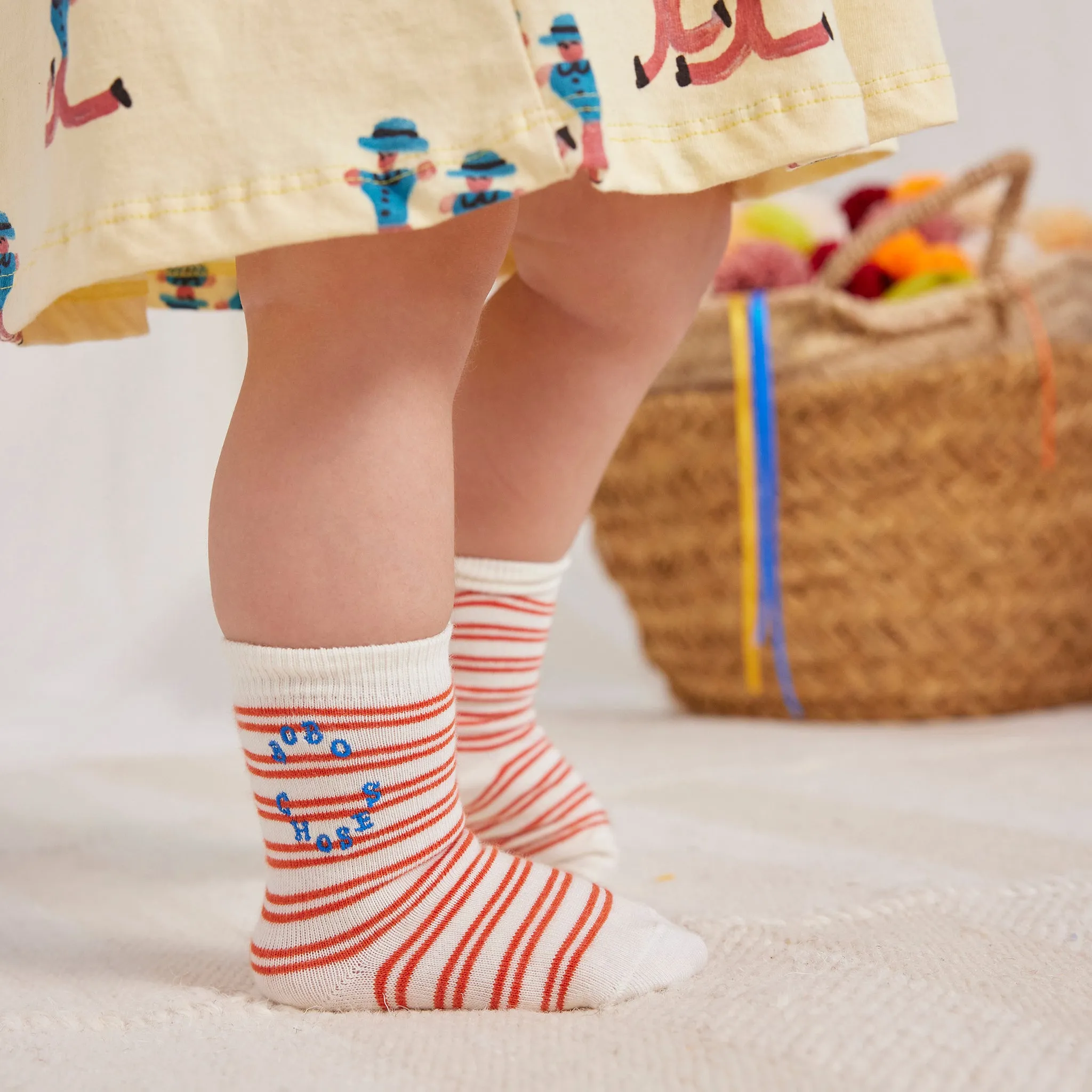 Baby Set Of Two Sun Socks Light Pink