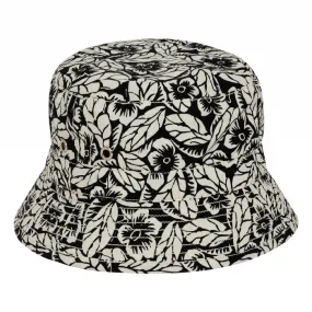 Black Flowers Child Aloha Bucket Hat by Bonpoint