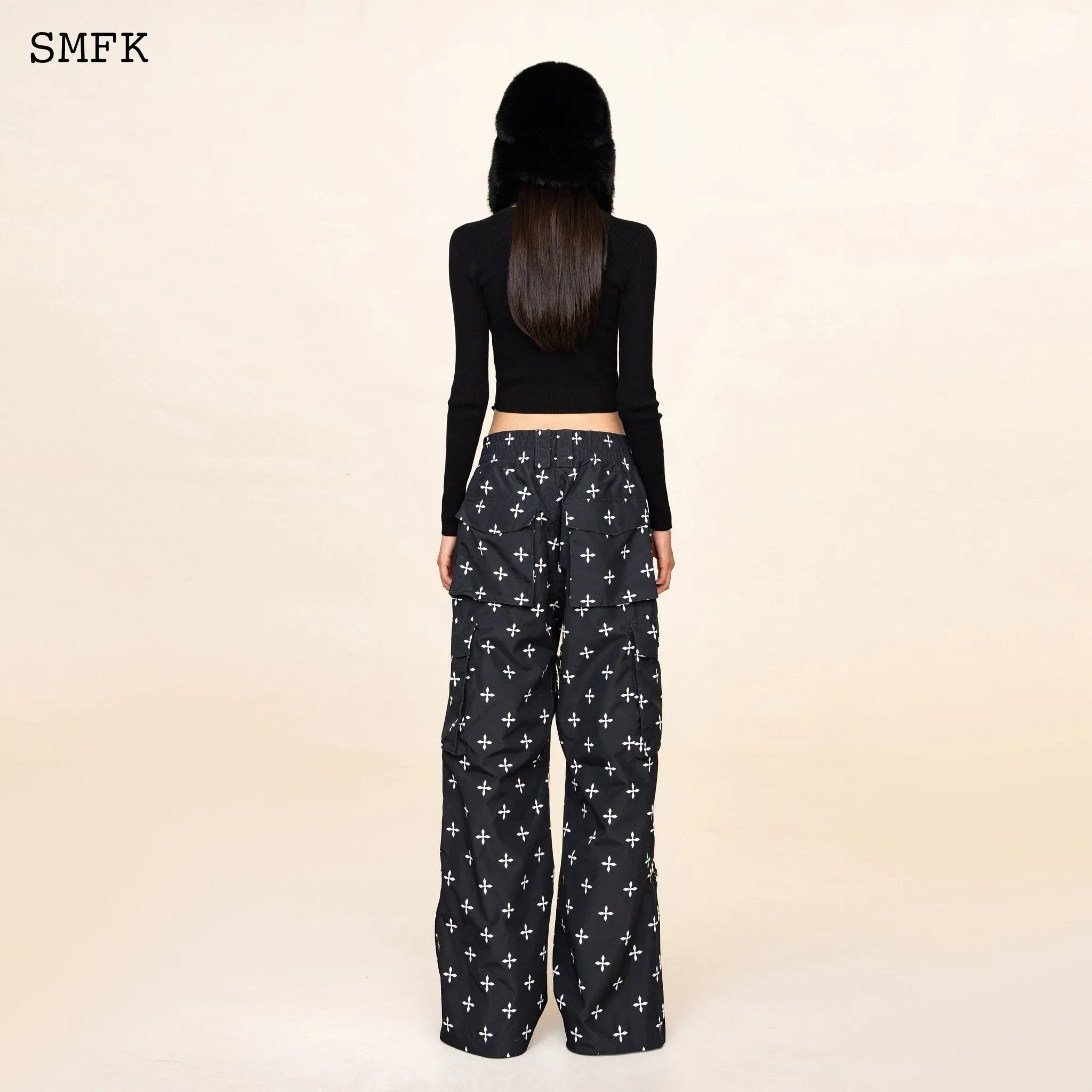 Black Garden Snow Pants