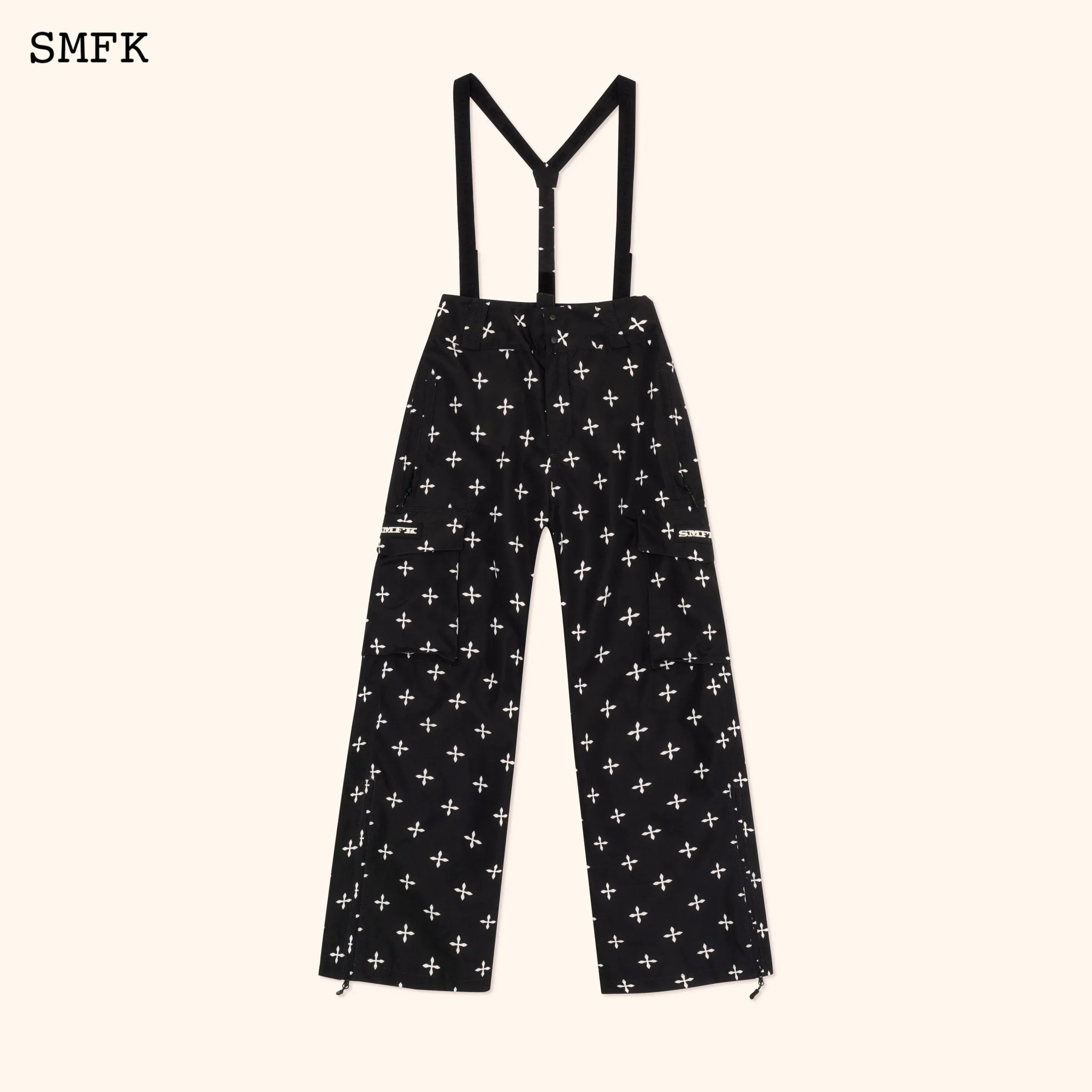 Black Garden Snow Pants