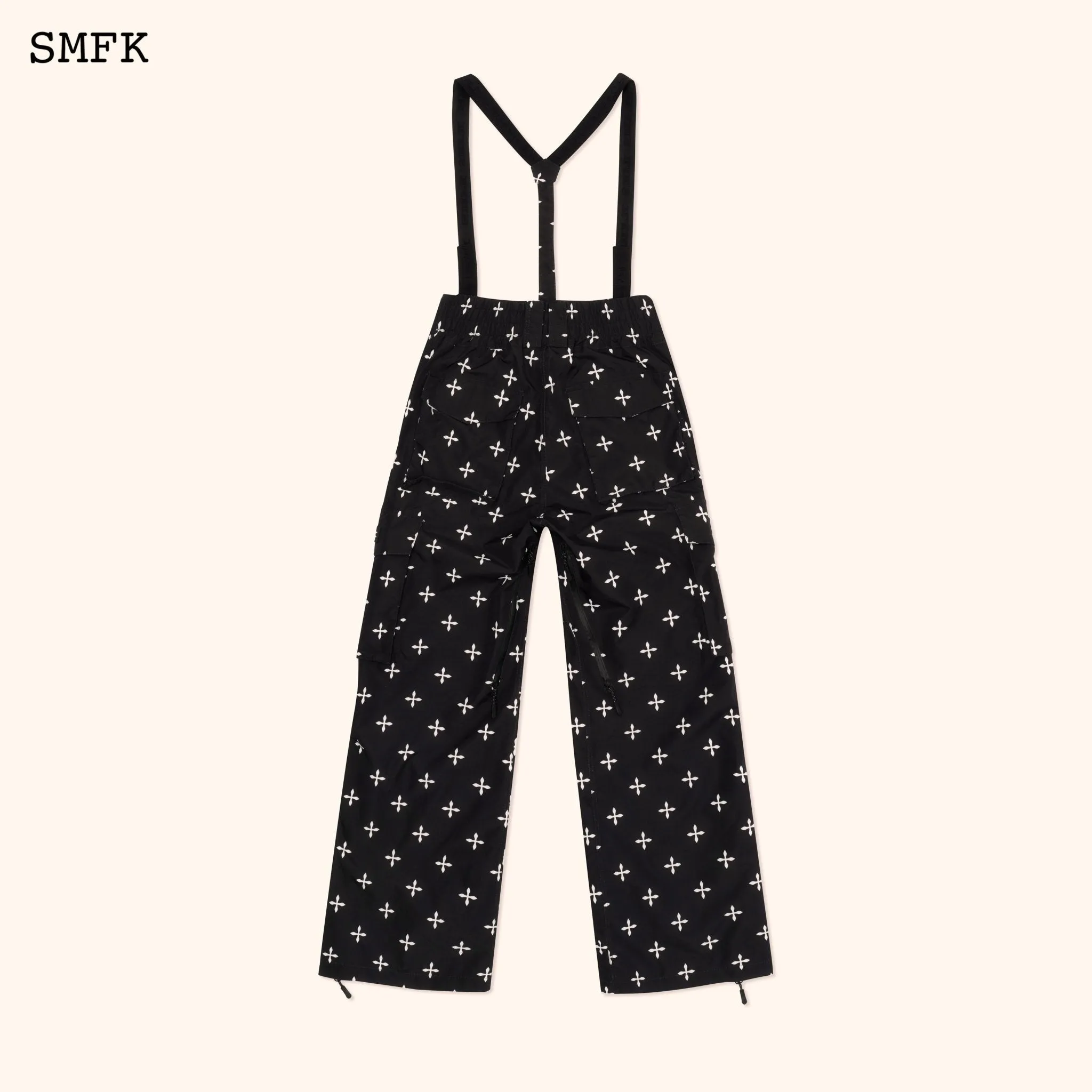 Black Garden Snow Pants