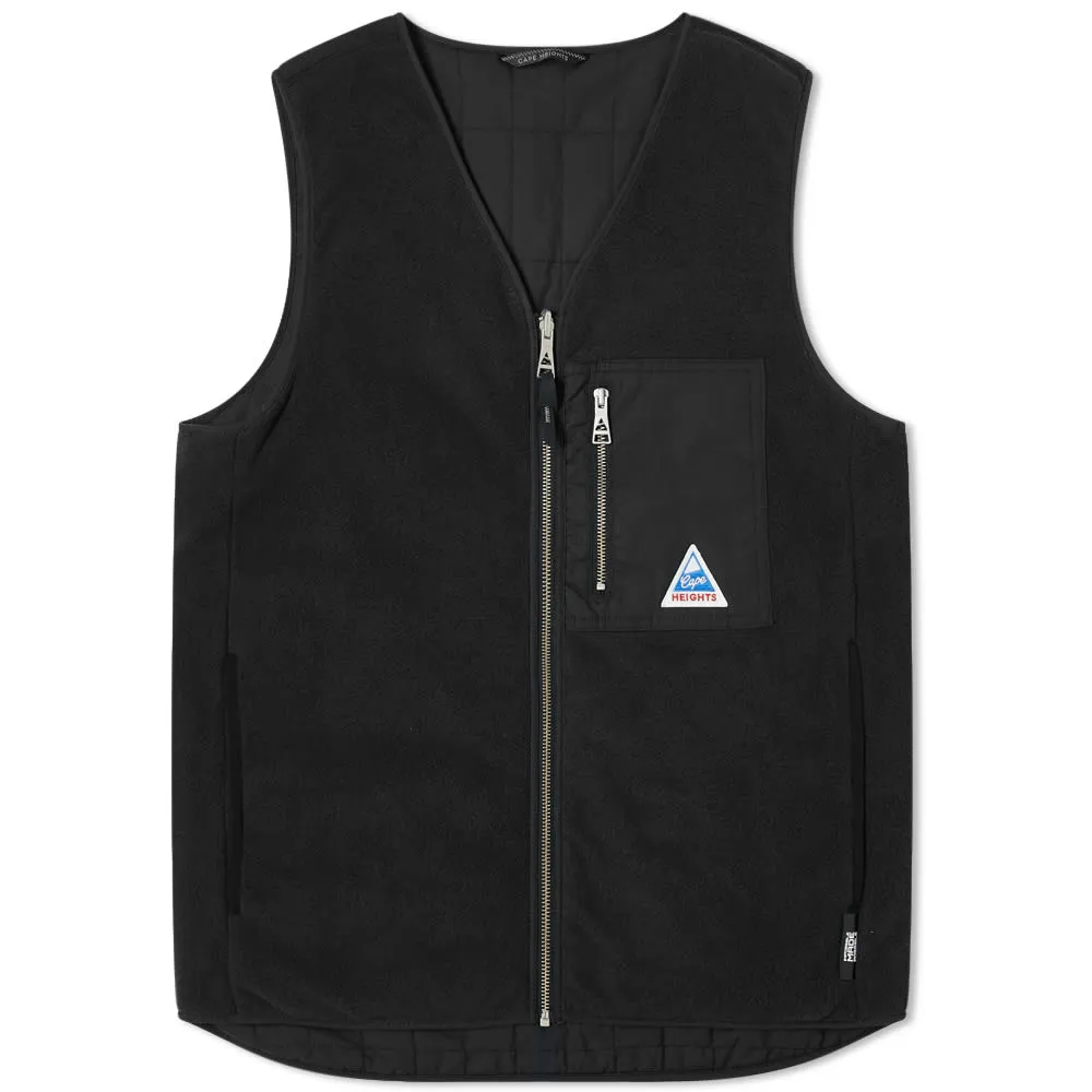 black Kinsella reversible vest by Cape Heights