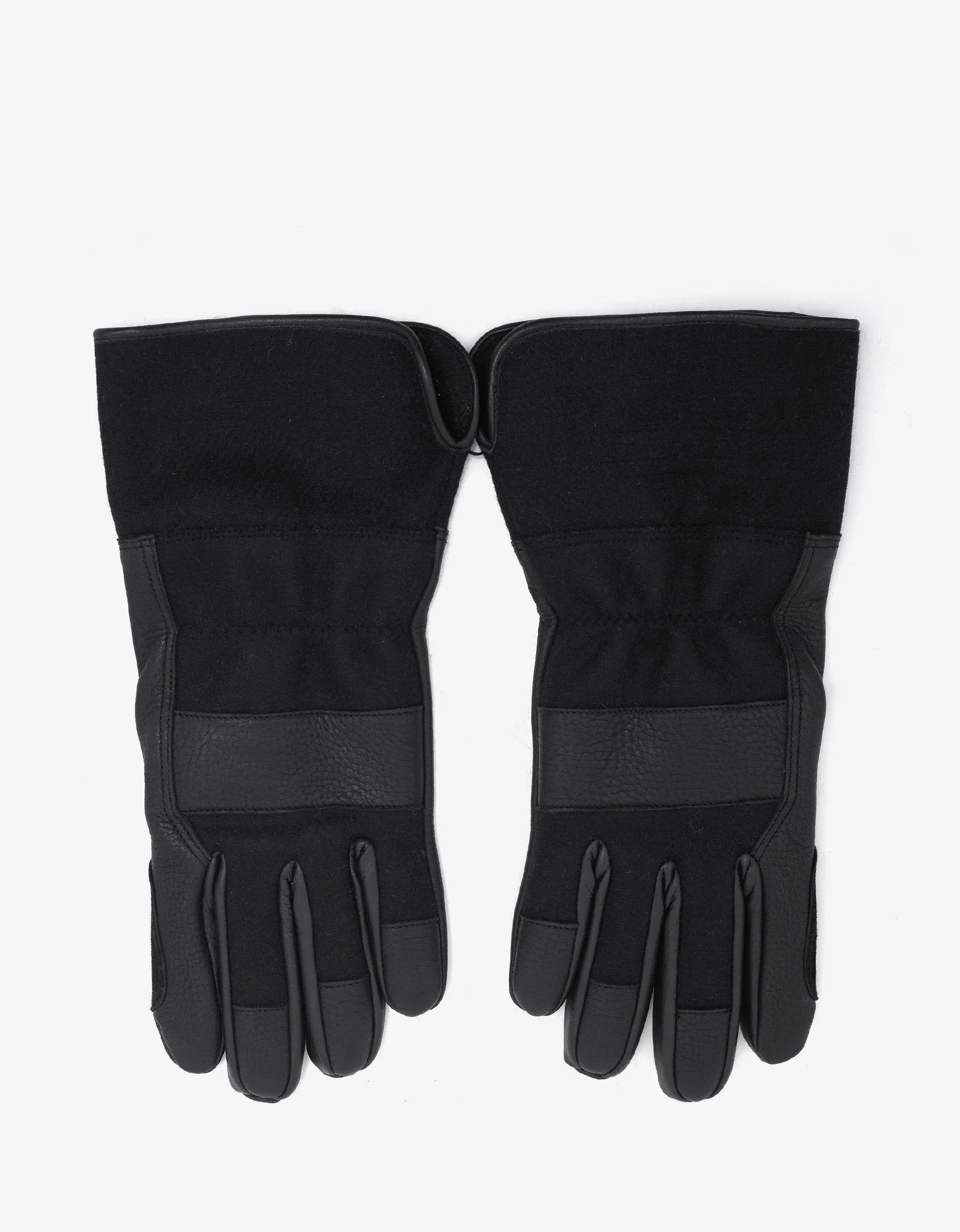 Leather Wool Gloves