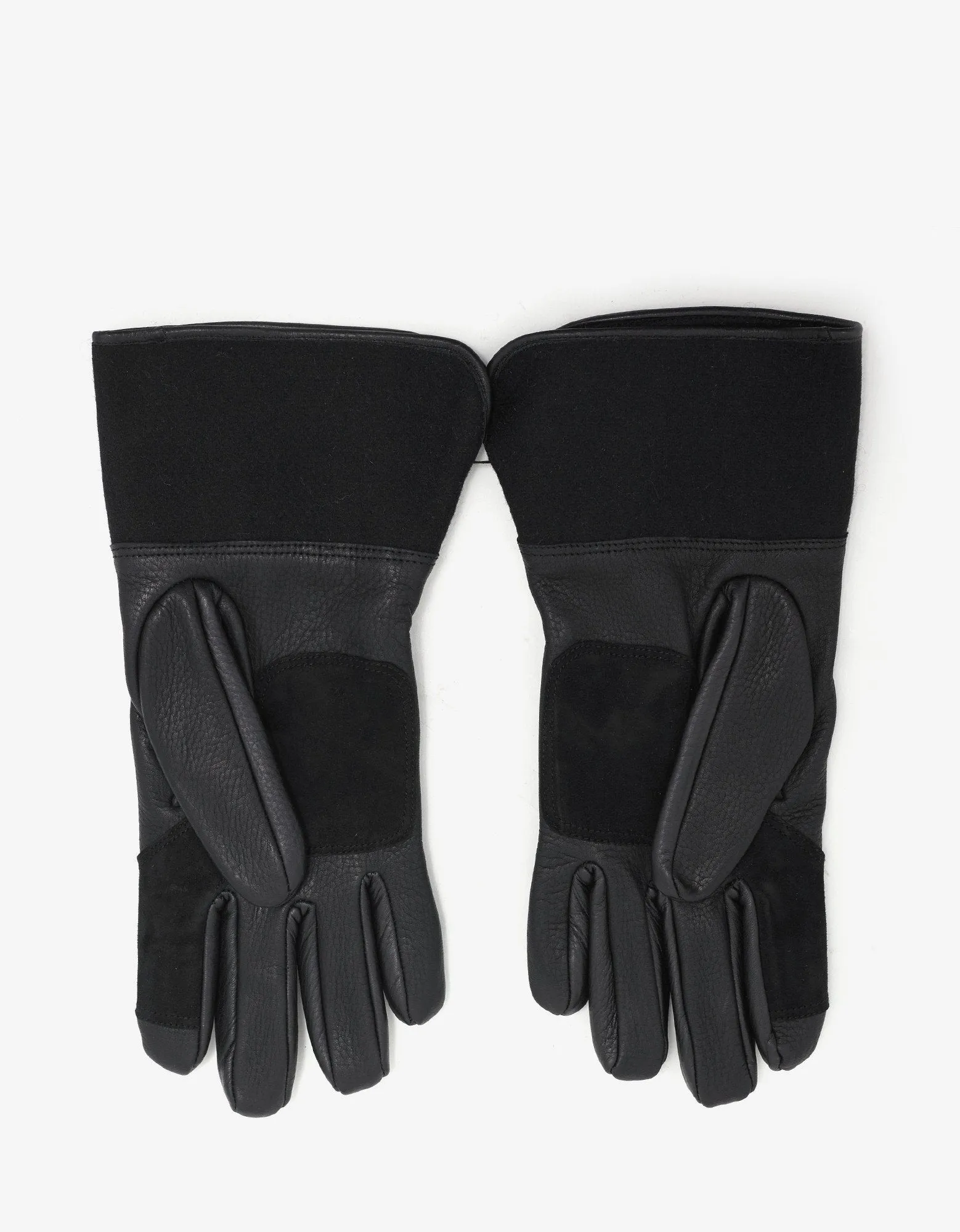 Leather Wool Gloves