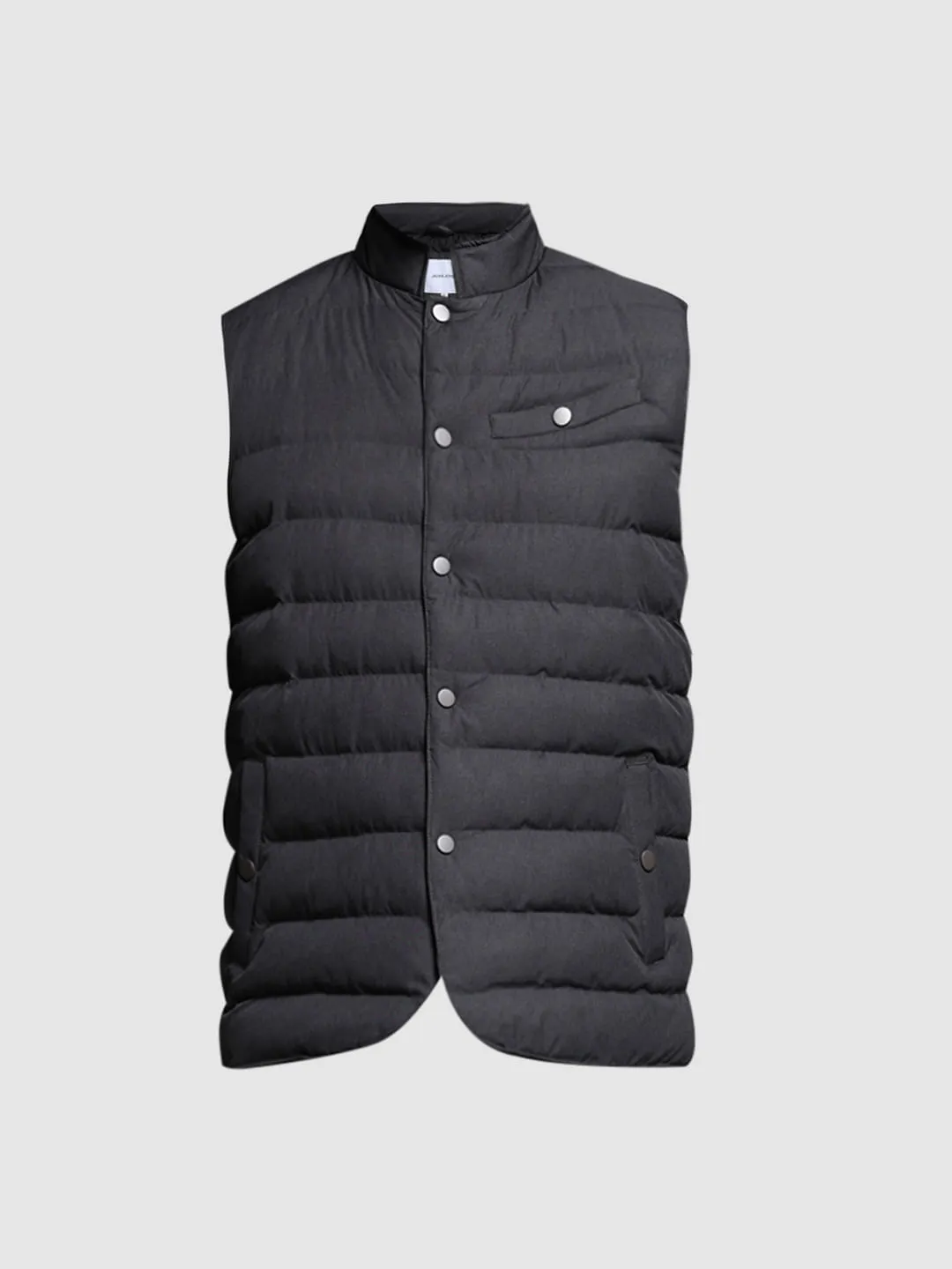 Black Puffer Outerwear Jacket