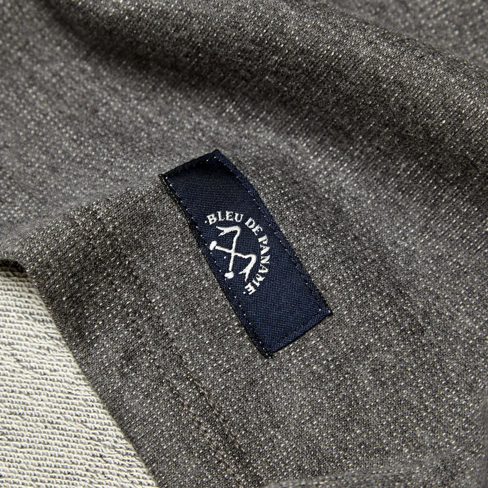 Bleu de Paname Grey Heather Knit Sweat