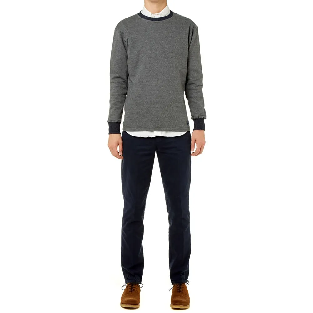 Bleu de Paname Grey Heather Knit Sweat