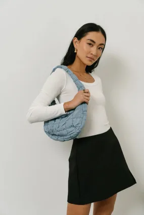 Blue Quilted Bag Julia