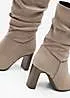 bonprix Suede Block Heel Boots