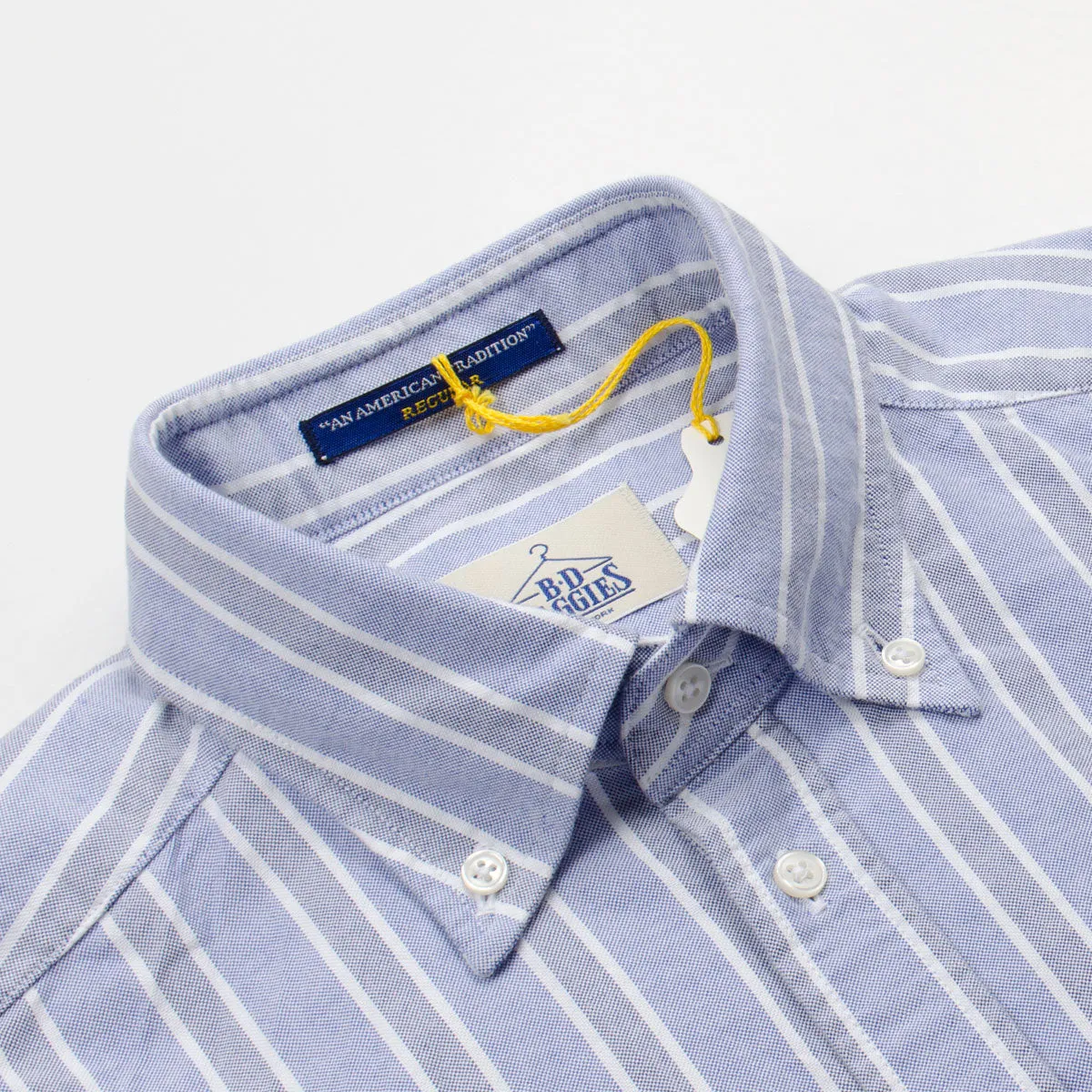 Blue Oxford Striped BD Shirt