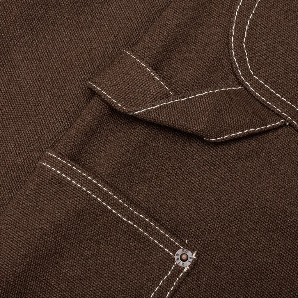 Brown Script Carpenter Pant