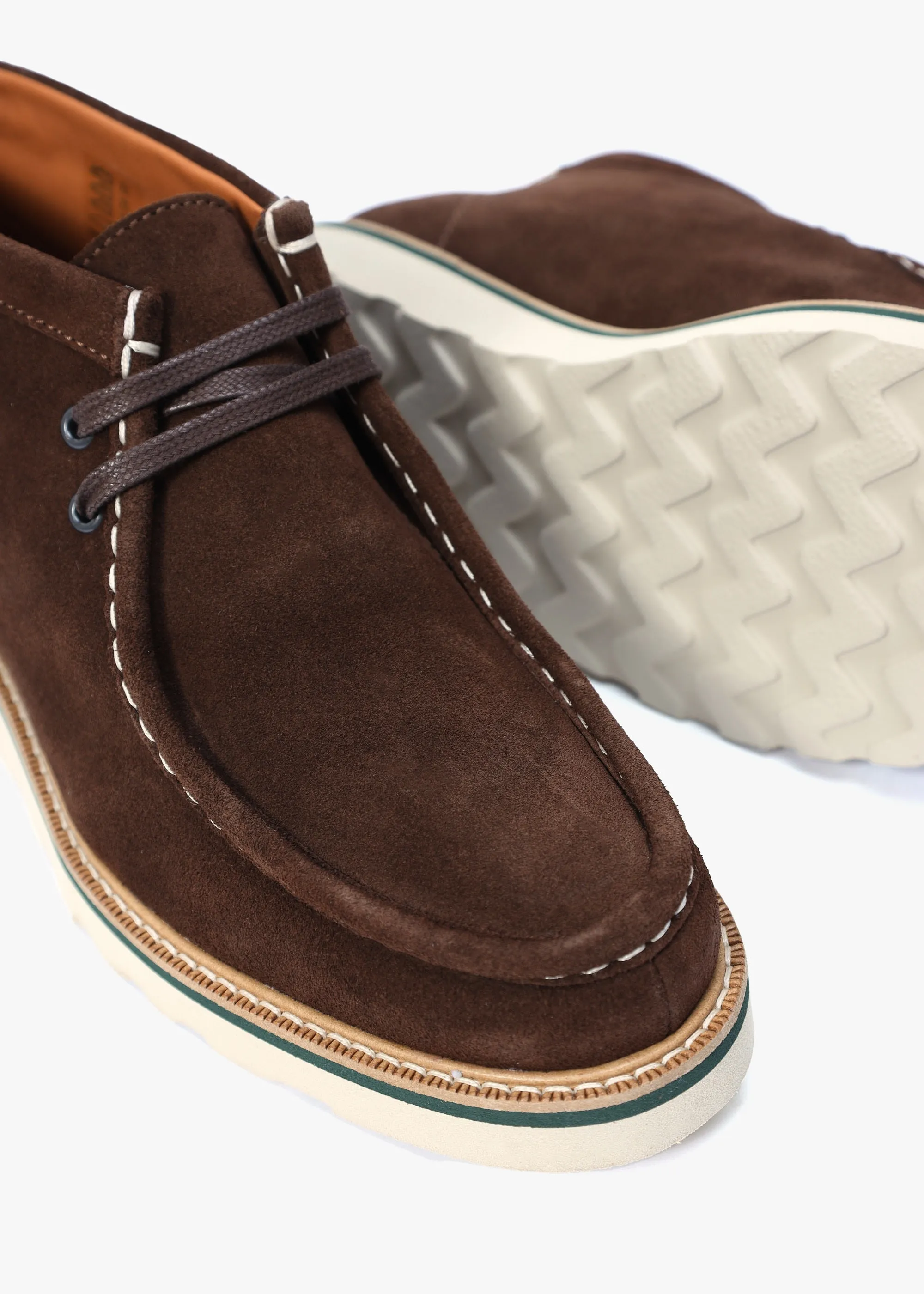 Brown Suede Boots - Tobruk for Men