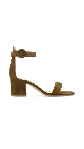 Versilia 60 Suede Sandal Brown