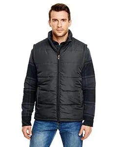 Burnside Puffer Vest B8700 Black [Horton Group]