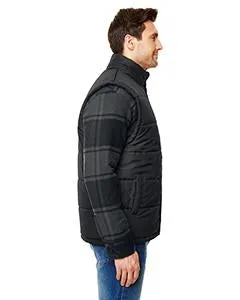 Burnside Puffer Vest B8700 Black [Horton Group]