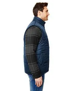 Navy Burnside Puffer Vest B8700 by Horton Group