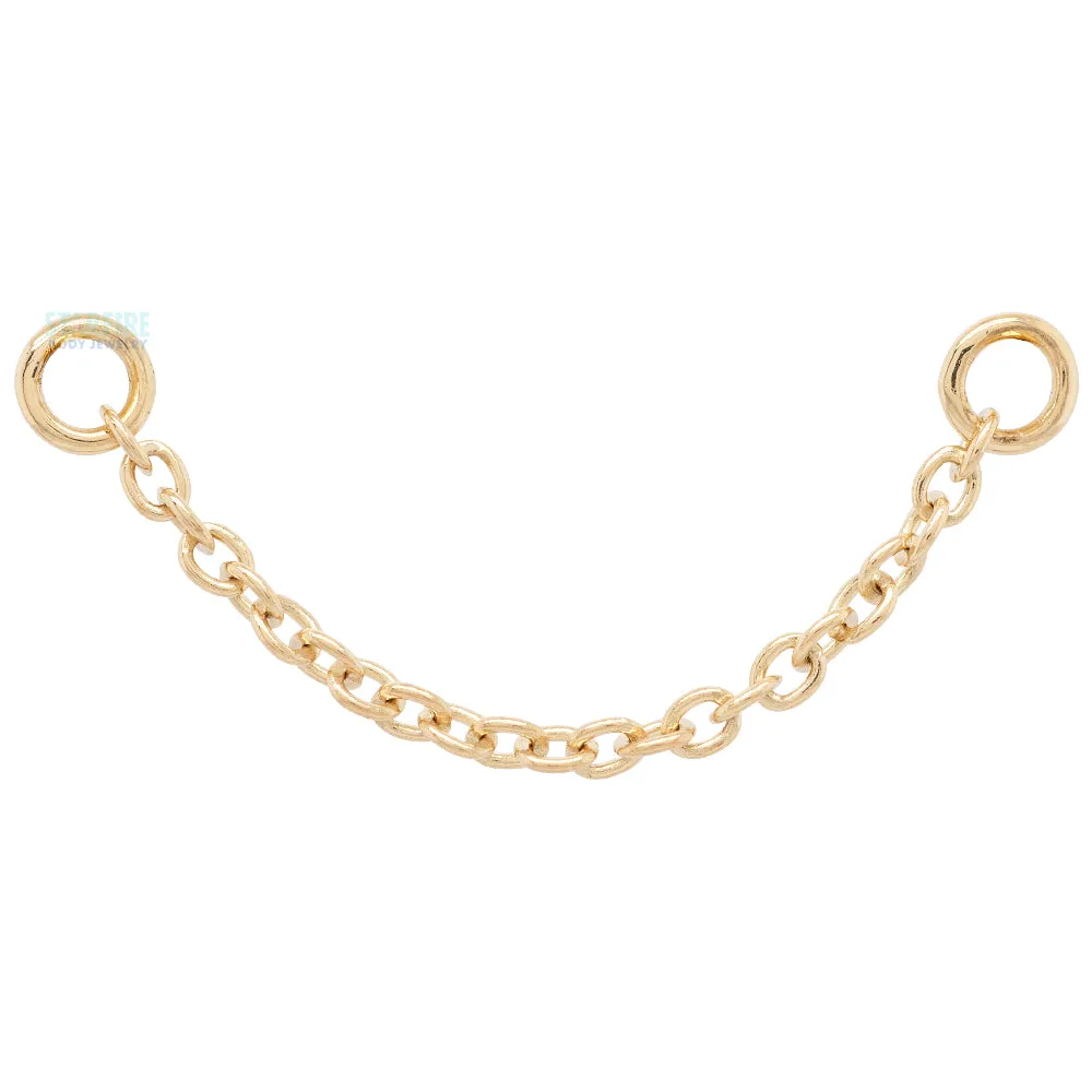 Gold Cable Chain Attachment