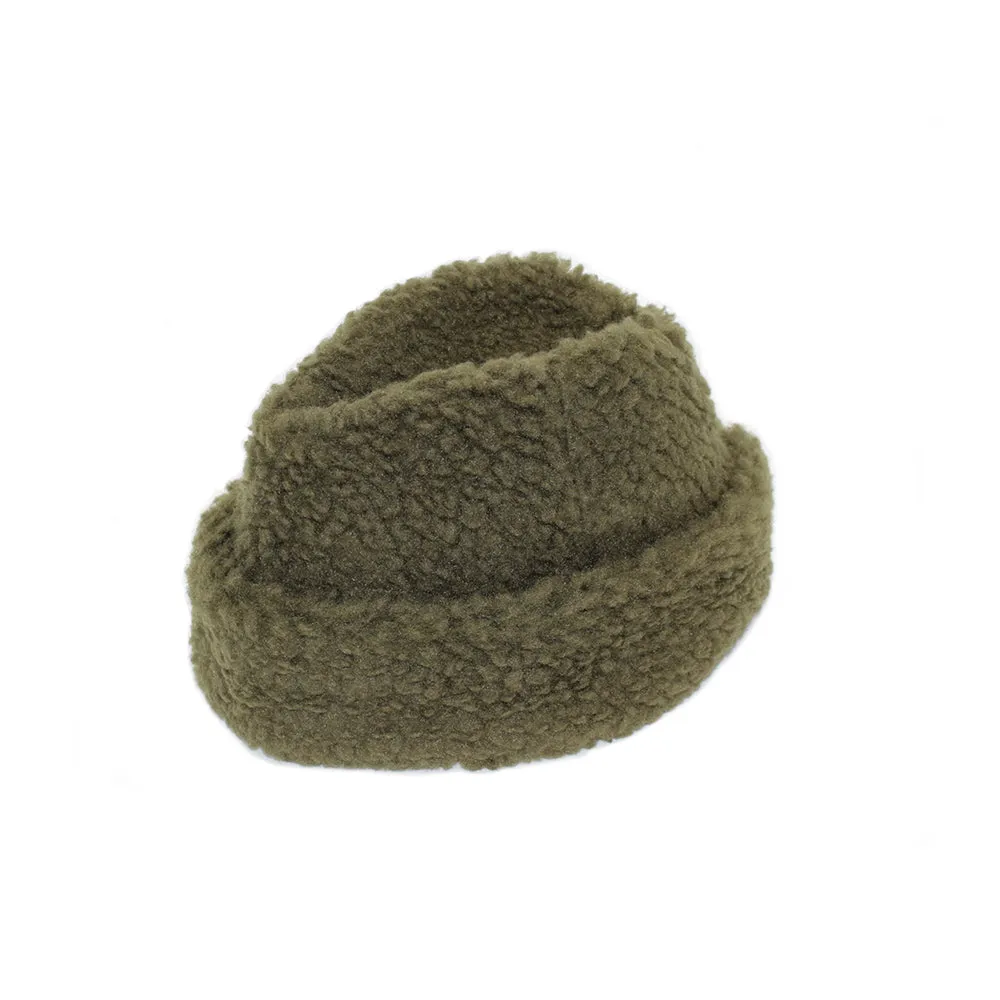 Cableami Sherpa Hat in Olive