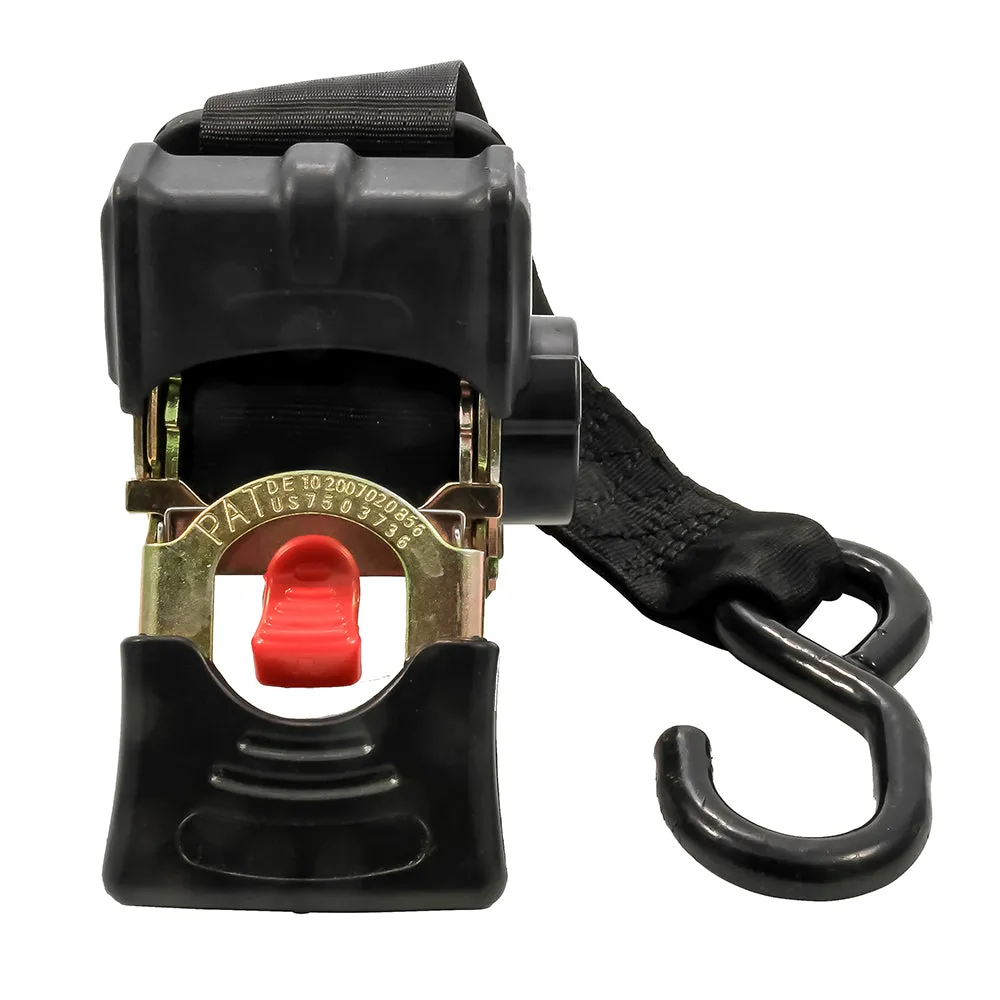 Camco Retractable Tie Down Straps - 2 Width 5.5 Bolt On [50030]