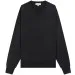 Black Canali Merino Crew Knit,