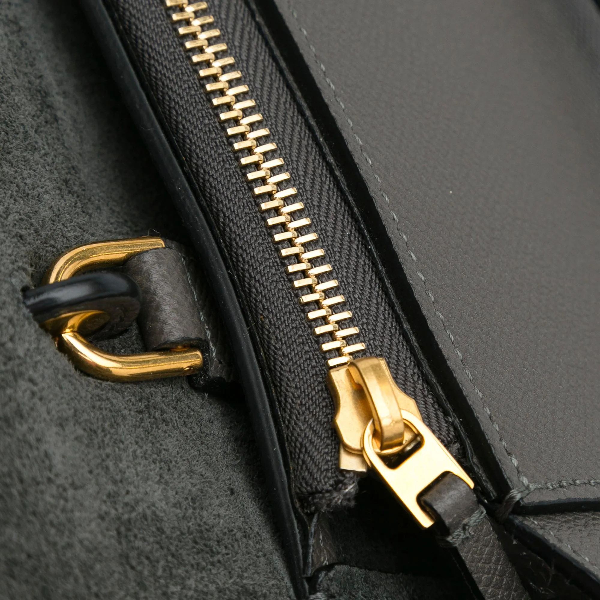 Compact Leather Satchel Bag