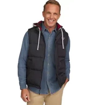 Men's Porter Hooded Puffer Vest by Chaps