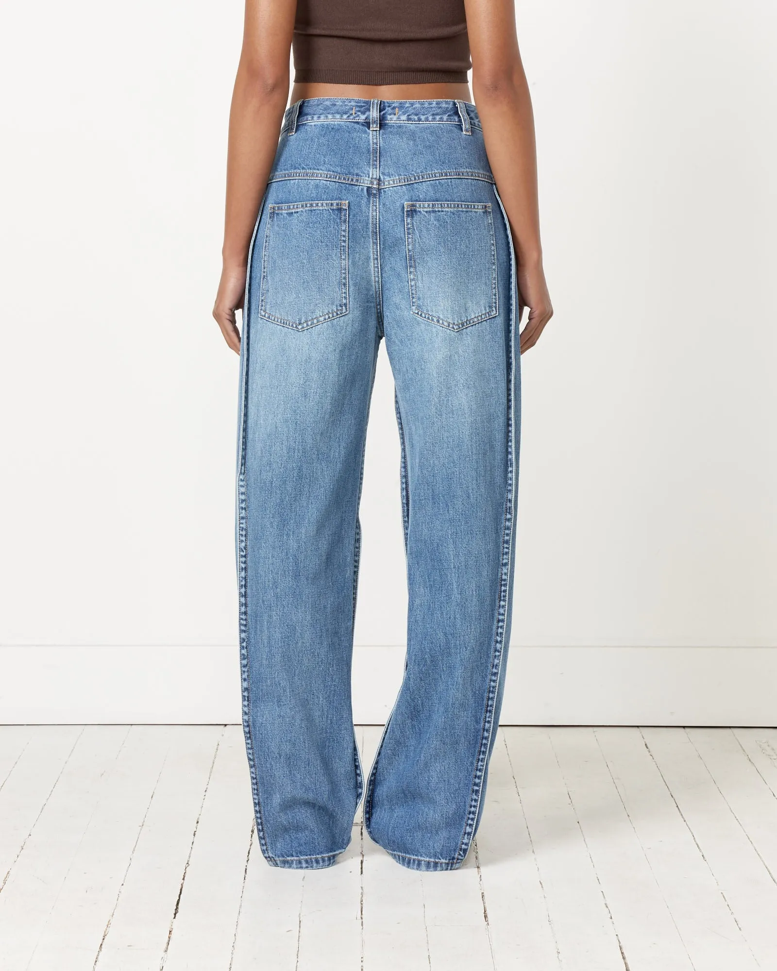 Classic Blue Spring Denim Truck Jean