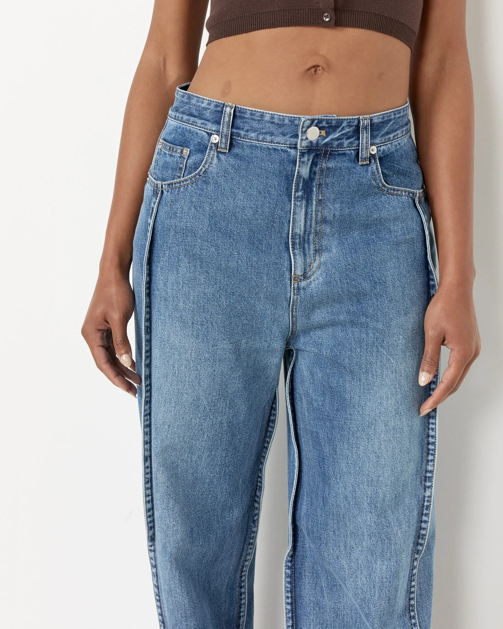 Classic Blue Spring Denim Truck Jean