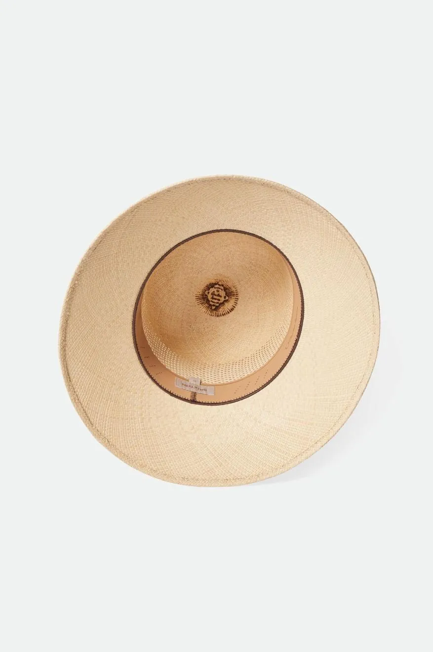 Catalina Sand Lopez Panama Straw Bucket Hat