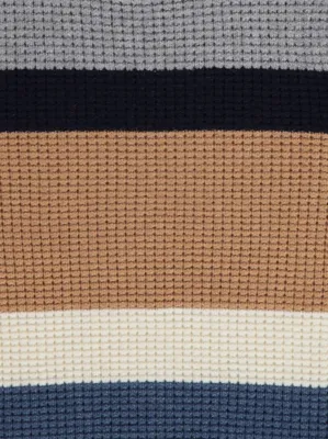 Colour Block Waffle Knitted Crew Neck Jumper | Kids | George at ASDA