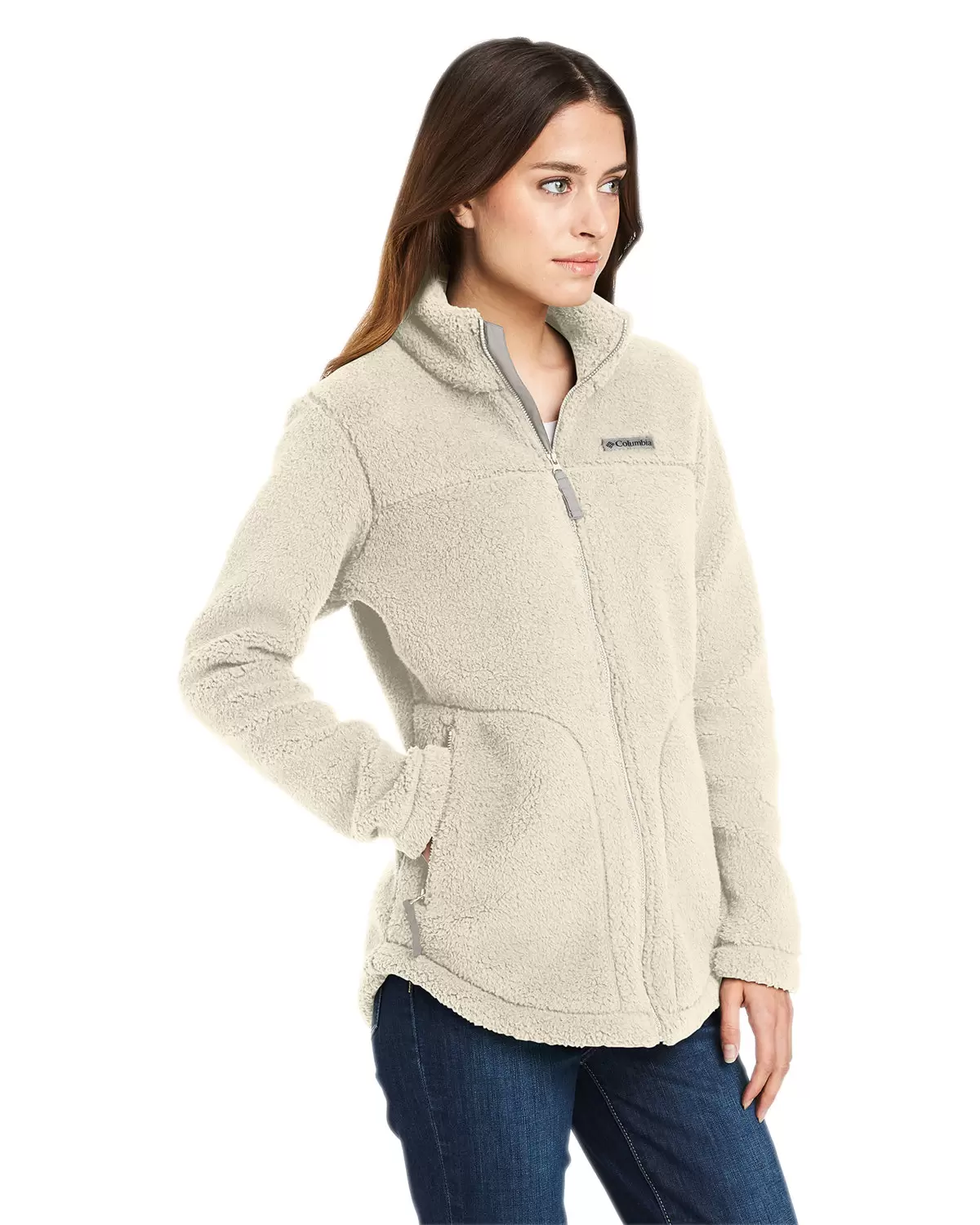 Ladies' Sherpa Full-Zip Fleece Jacket