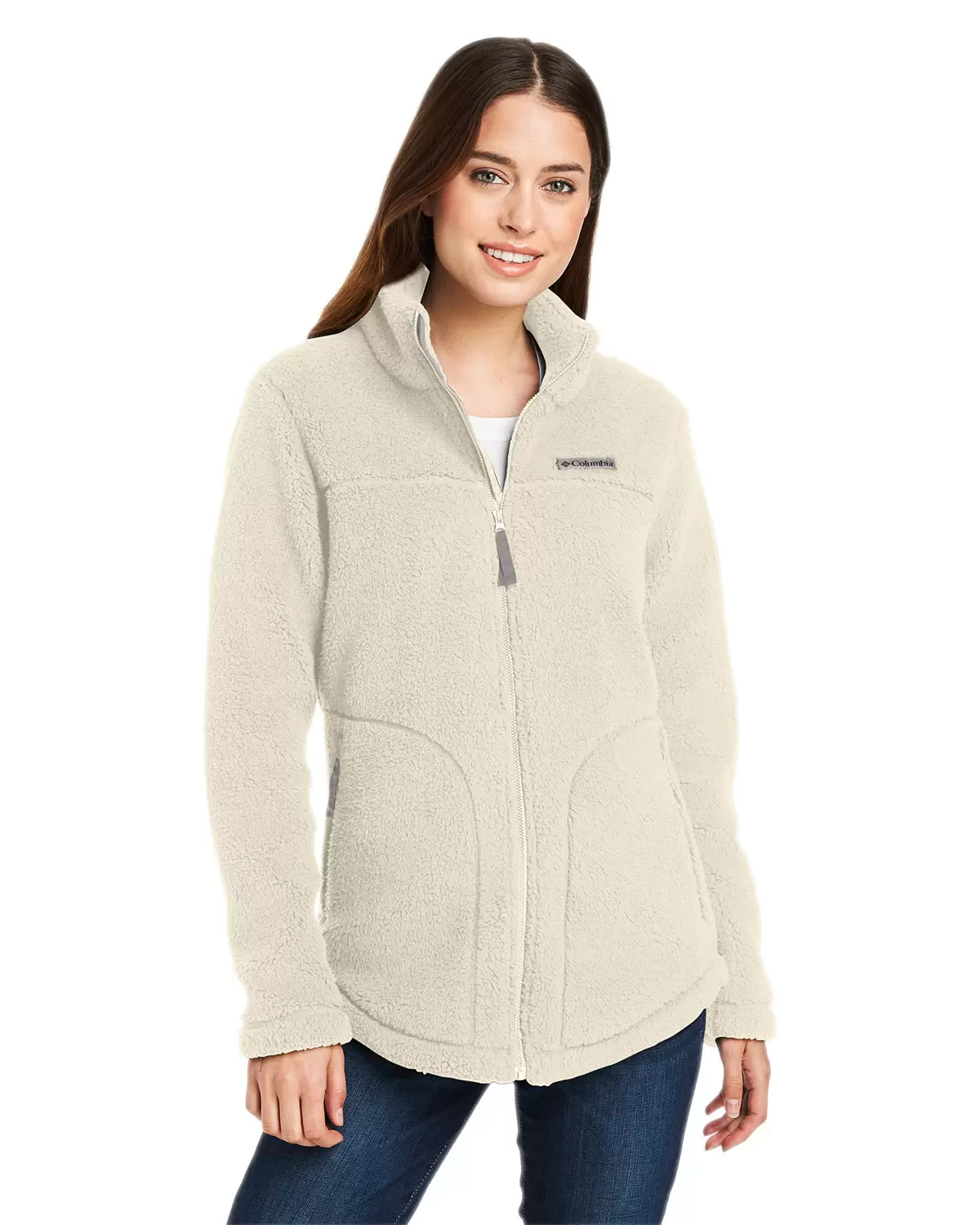 Ladies' Sherpa Full-Zip Fleece Jacket