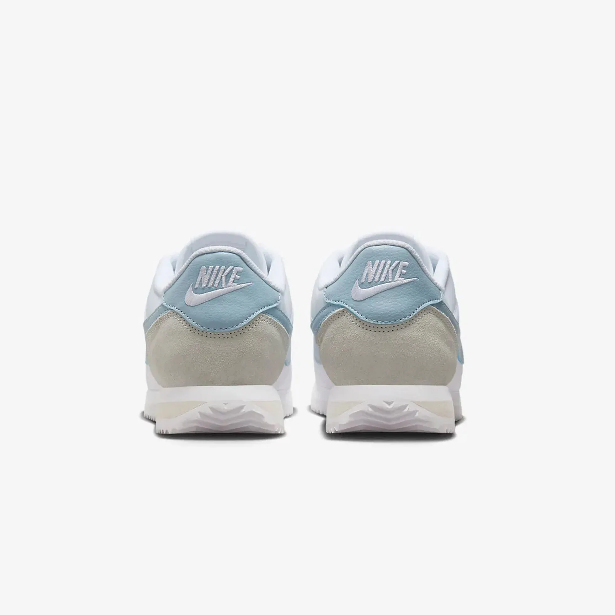 Cortez 'White/Light Armory Blue and Light OREWOOD BRN' Sneakers for Women