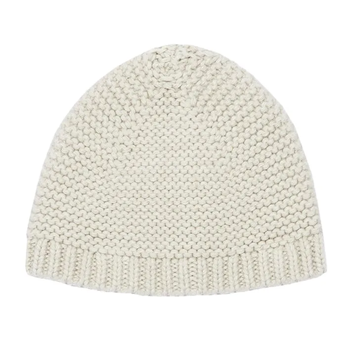 Cream Musette Hat for Babies by Bonton