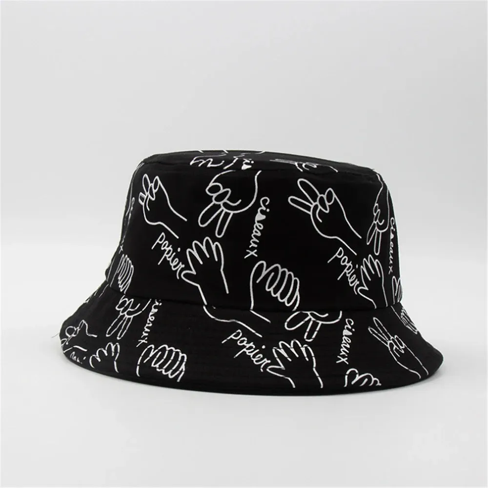 Customized Graffiti Bucket Hats