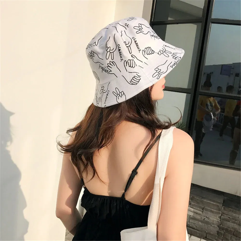 Customized Graffiti Bucket Hats