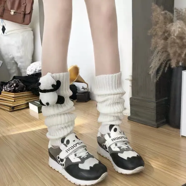 Cute Panda JK Knit Socks